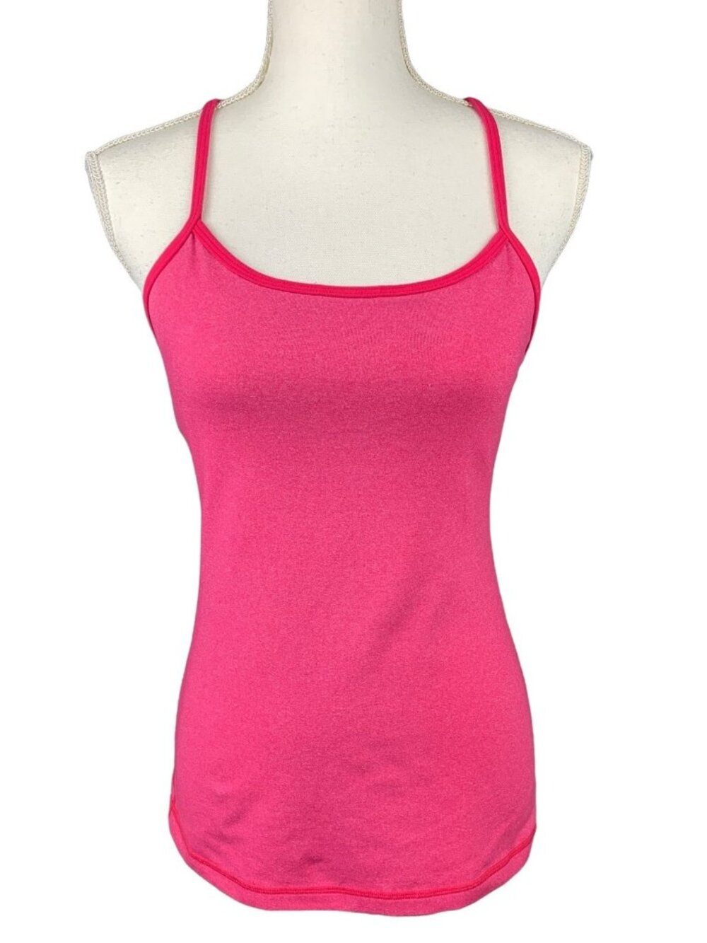Lululemon Pink Racerback Yoga Tank Top Size 8